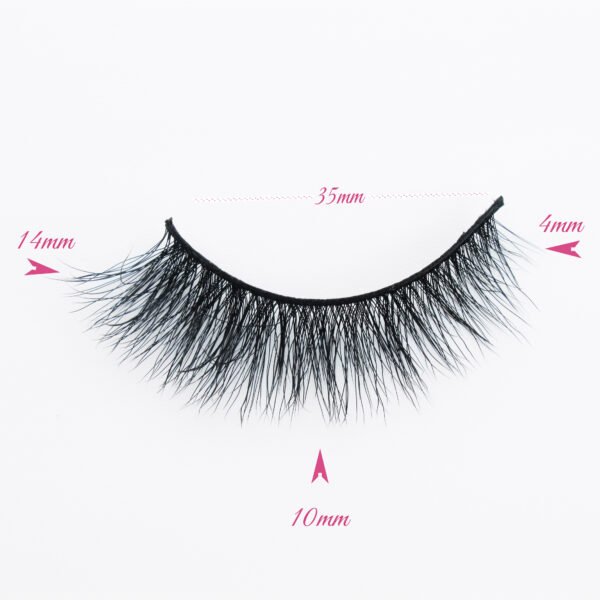 plant fiber lashes