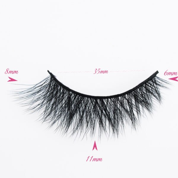 plant fiber lashes