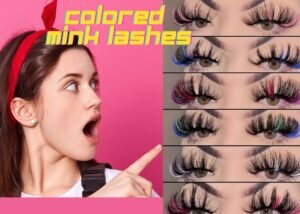 colored mink lashes