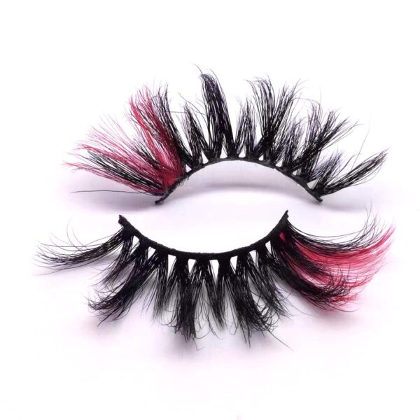 colored mink lashes