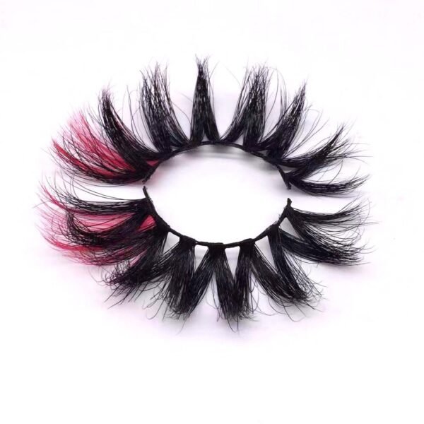 Colorful mink lashes wholesale vendor