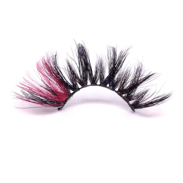 Colorful mink lashes wholesale vendor