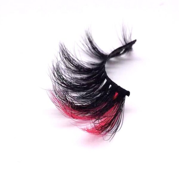 Colorful mink lashes wholesale vendor