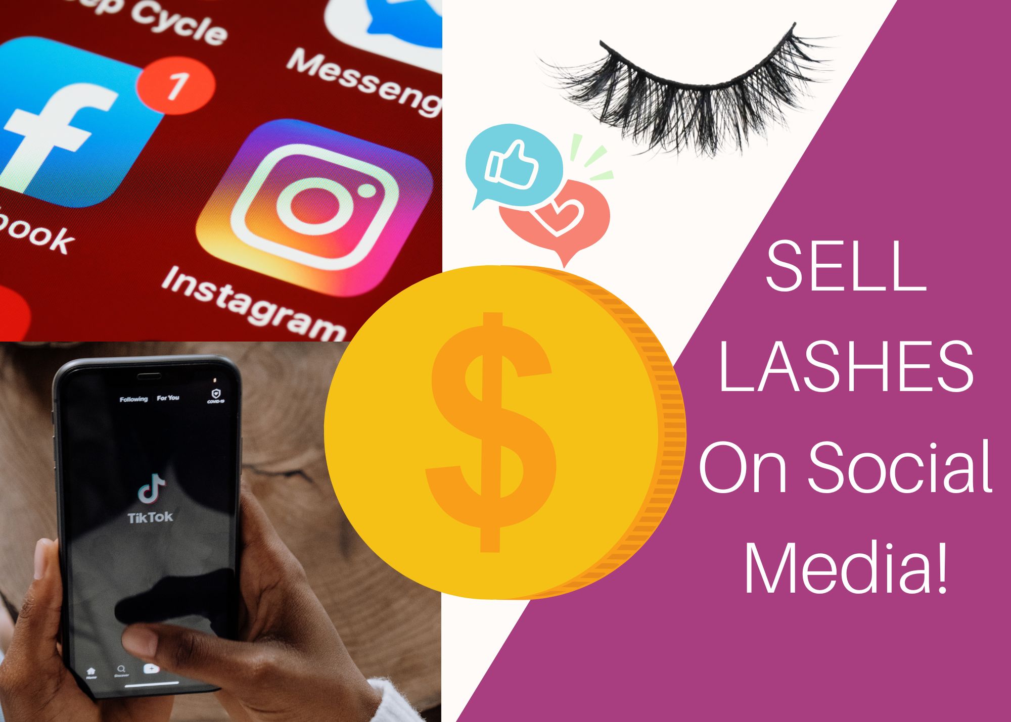 How to sell lashes on social media? O ONE LASHES High quality Lash Factory